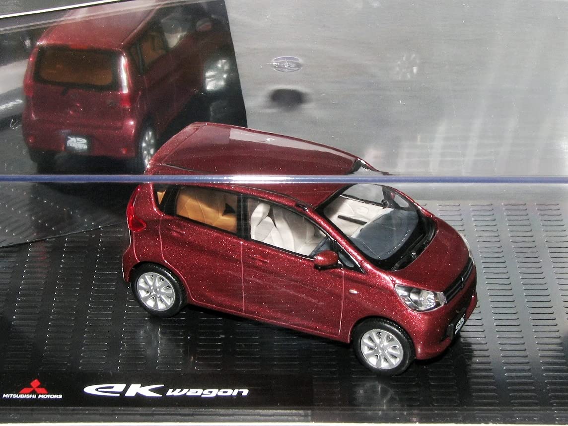 Amazon | □即決三菱自動車特注/京商製 1/43【三菱 eKワゴン (レッド